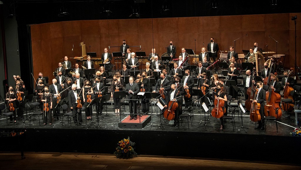 2021 Gala concert Sinfonieorchester Liechtenstein & Riccardo Chailly. Photo : Albert Mennel.