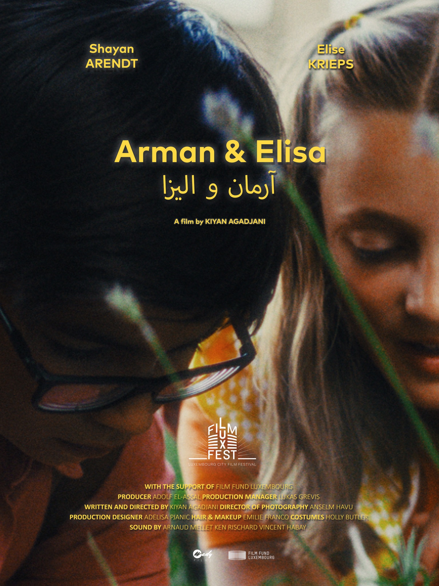 Arman & Elisa, Kiyan Agadjani, © Wady Films
