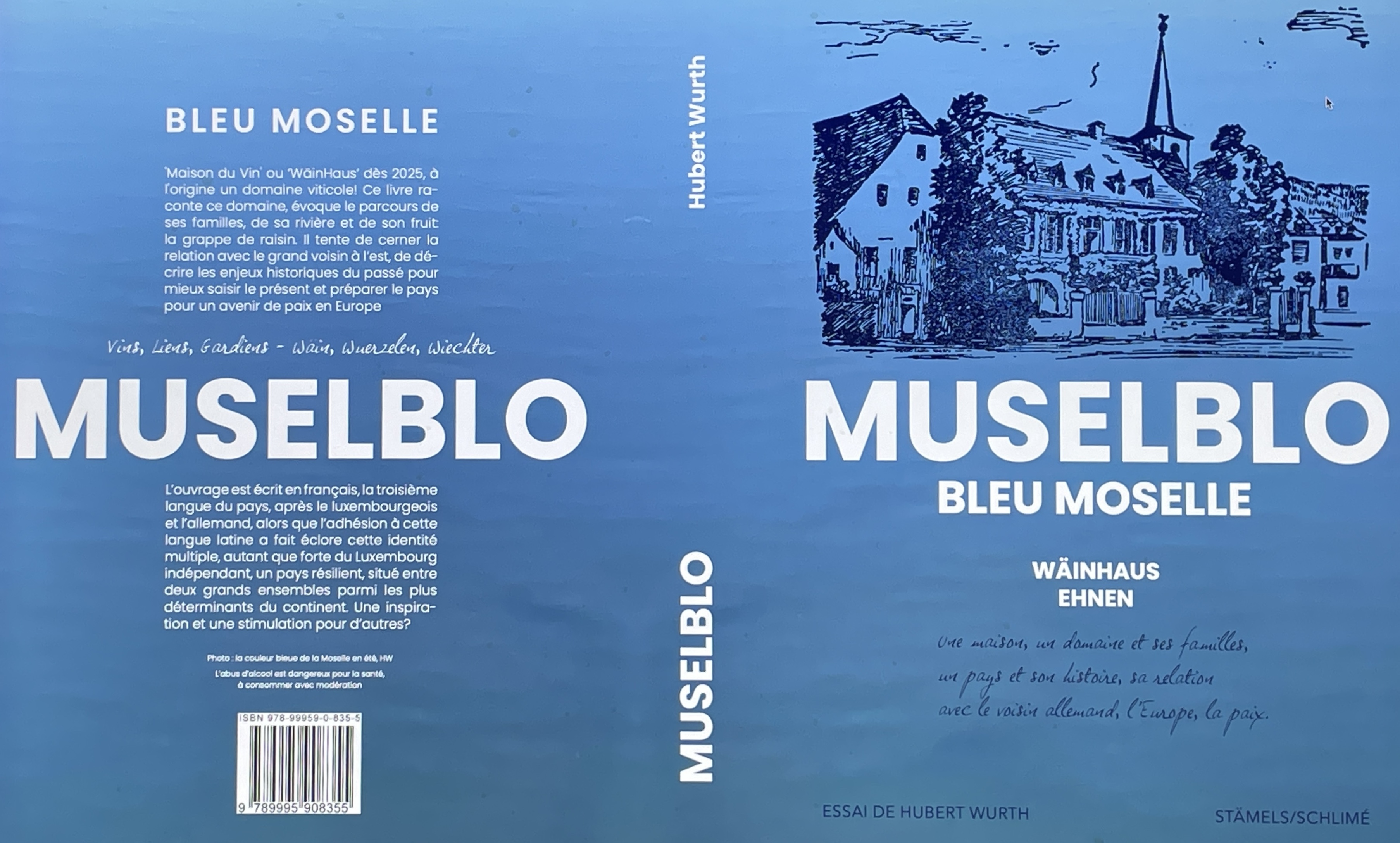Muselblo. Bleu Moselle, Huberth Wurth, Wormeldange 2023