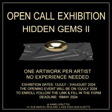 Open call hidden gems II flyer at Kamellebuttek